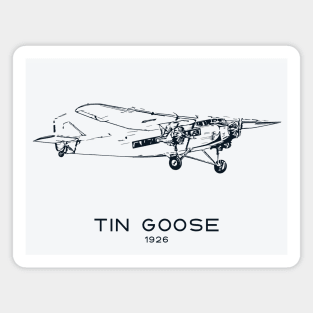 Tin Goose - Early Commercial Aircraft Magnet